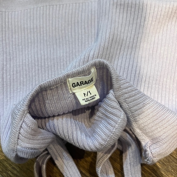 Purple Garage Ribbed Tank - Picture 3 of 3